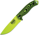 ESEE Model 5 Fixed Knife 5.25" Green Powder Coated 1095HC Steel Blade 3D Machined G10 Handle 5PVG007 -ESEE - Survivor Hand Precision Knives & Outdoor Gear Store