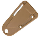 ESEE Izula Sheath Coyote Brown Molded Plastic Construction With Lashing Holes ISCB -ESEE - Survivor Hand Precision Knives & Outdoor Gear Store