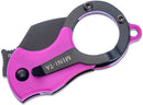 Fox Mini-Ta Linerlock Folding Knife 1" 4116 Steel Blade Pink FRN Handle 536PB -Fox - Survivor Hand Precision Knives & Outdoor Gear Store