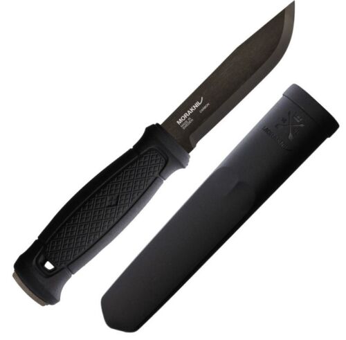 Mora Garberg Fixed Knife 4.25" Carbon Steel Blade Black Polymer Handle 02474 -Mora - Survivor Hand Precision Knives & Outdoor Gear Store