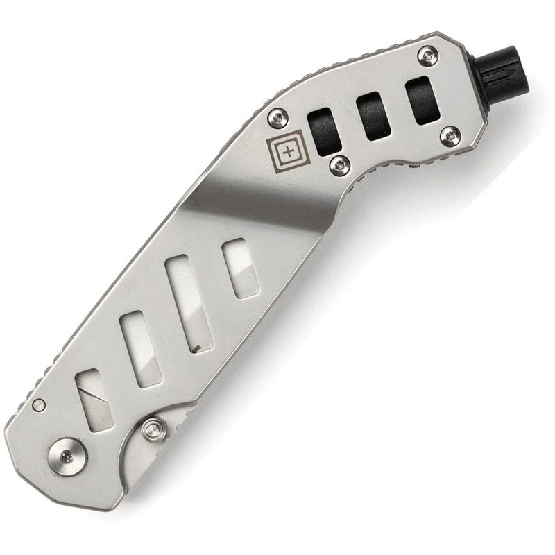 5.11 Tactical ESC Rescue Folding Knife 2.5" 8Cr13MoV Steel Drop Point Blade Aluminum Handle 51151 -5.11 Tactical - Survivor Hand Precision Knives & Outdoor Gear Store