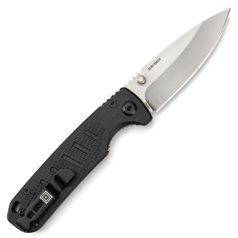 5.11 Tactical Mini Icarus Liner Folding Knife 3" 8Cr13MoV Steel Blade Black FRN Handle 51157019 -5.11 Tactical - Survivor Hand Precision Knives & Outdoor Gear Store