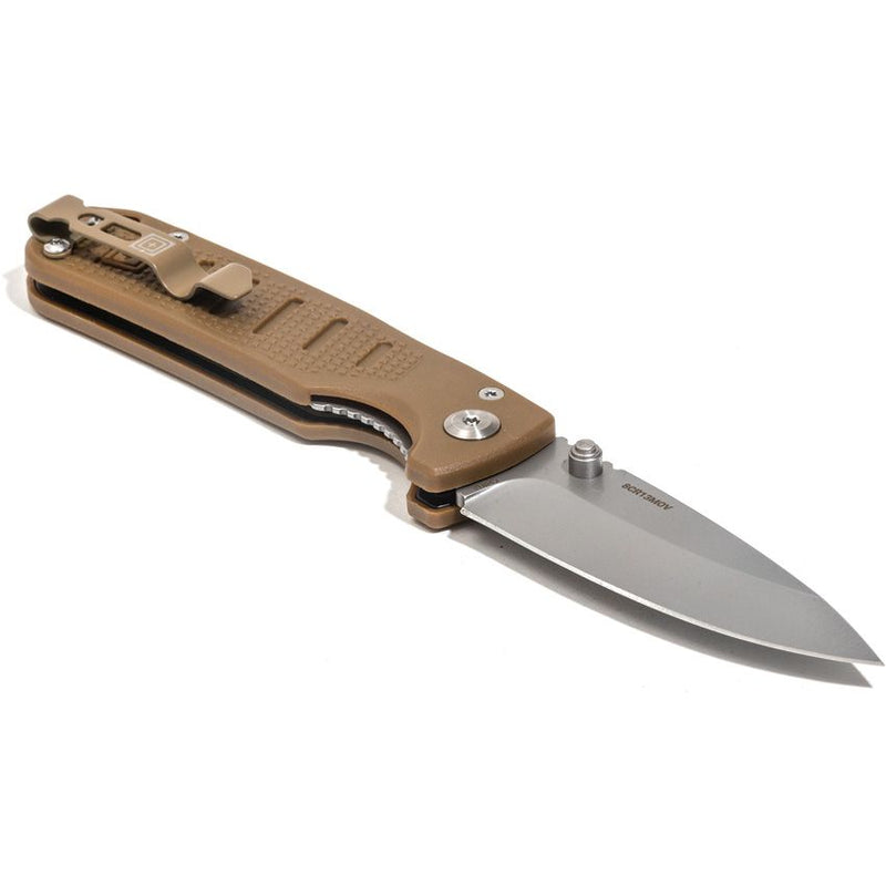 5.11 Tactical Mini Icarus Liner Folding Knife 3" 8Cr13MoV Steel Blade Kangaroo FRN Handle 51157134 -5.11 Tactical - Survivor Hand Precision Knives & Outdoor Gear Store