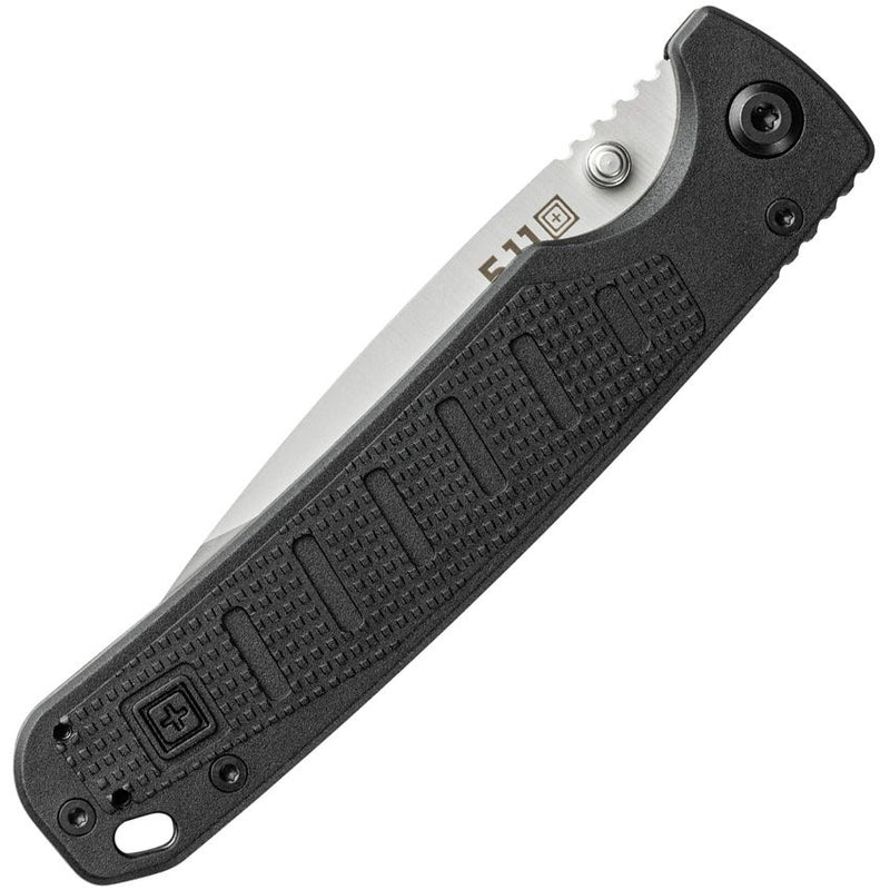 5.11 Tactical Icarus Linerlock Folding Knife 3.25" 8Cr13MoV Steel Blade Black Textured FRN Handle 51171019 -5.11 Tactical - Survivor Hand Precision Knives & Outdoor Gear Store