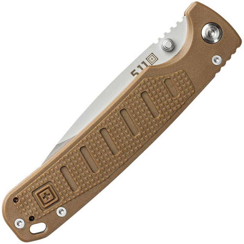 5.11 Tactical Icarus Liner Folding Knife 3.25" 8Cr13MoV Steel Blade Kangaroo Textured FRN Handle 51171134 -5.11 Tactical - Survivor Hand Precision Knives & Outdoor Gear Store