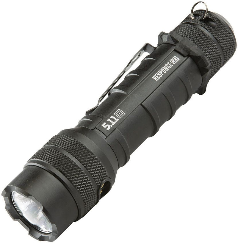 5.11 Tactical Response CR1 Flashlight Water And Impact Resistant With Black Aluminum Construction 53400 -5.11 Tactical - Survivor Hand Precision Knives & Outdoor Gear Store