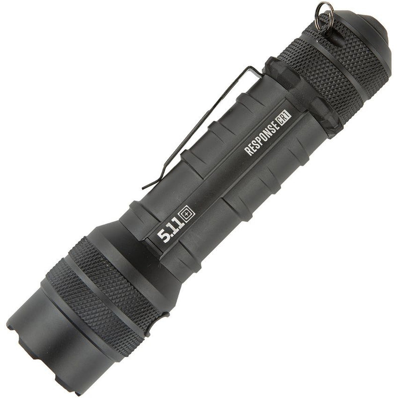 5.11 Tactical Response CR1 Flashlight Water And Impact Resistant With Black Aluminum Construction 53400 -5.11 Tactical - Survivor Hand Precision Knives & Outdoor Gear Store