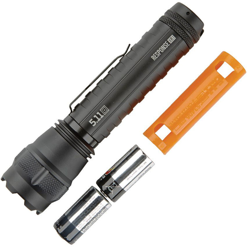 5.11 Tactical Response XR1 Flashlight Impact And Water Resistant With Black Aluminum Construction 53401 -5.11 Tactical - Survivor Hand Precision Knives & Outdoor Gear Store