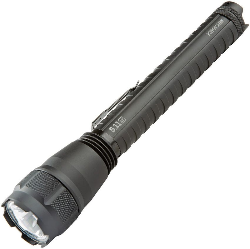 5.11 Tactical Response XR2 Flashlight Water And Impact Resistant Anti-Roll Design With Black Aluminum Construction 53402 -5.11 Tactical - Survivor Hand Precision Knives & Outdoor Gear Store