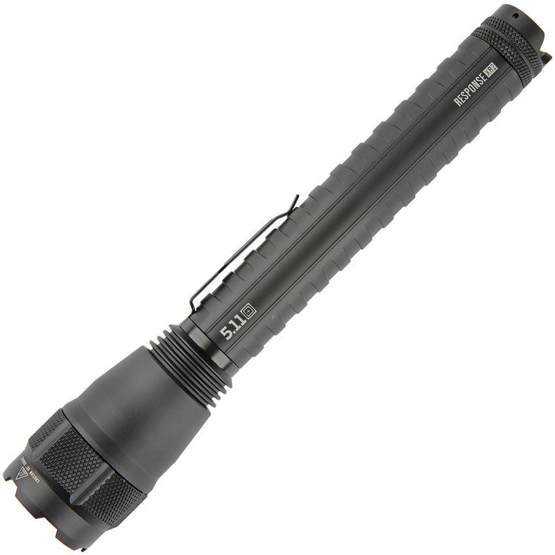 5.11 Tactical Response XR2 Flashlight Water And Impact Resistant Anti-Roll Design With Black Aluminum Construction 53402 -5.11 Tactical - Survivor Hand Precision Knives & Outdoor Gear Store