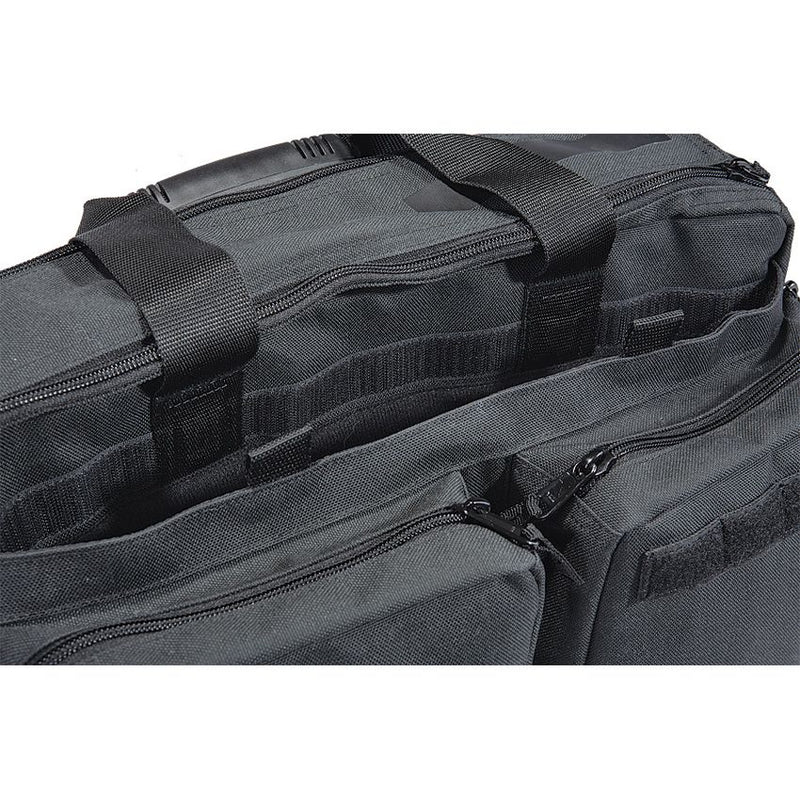 5.11 Tactical Side Trip Briefcase Black 1050D Nylon Construction With Light Gray Interior 56003 -5.11 Tactical - Survivor Hand Precision Knives & Outdoor Gear Store