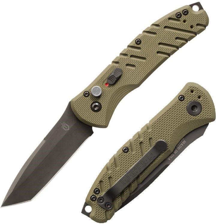 Gerber Propel Plunge Lock Folding Automatic Knife 3.5" CPM S30V Steel Blade G10 Handle 1317 -Gerber - Survivor Hand Precision Knives & Outdoor Gear Store