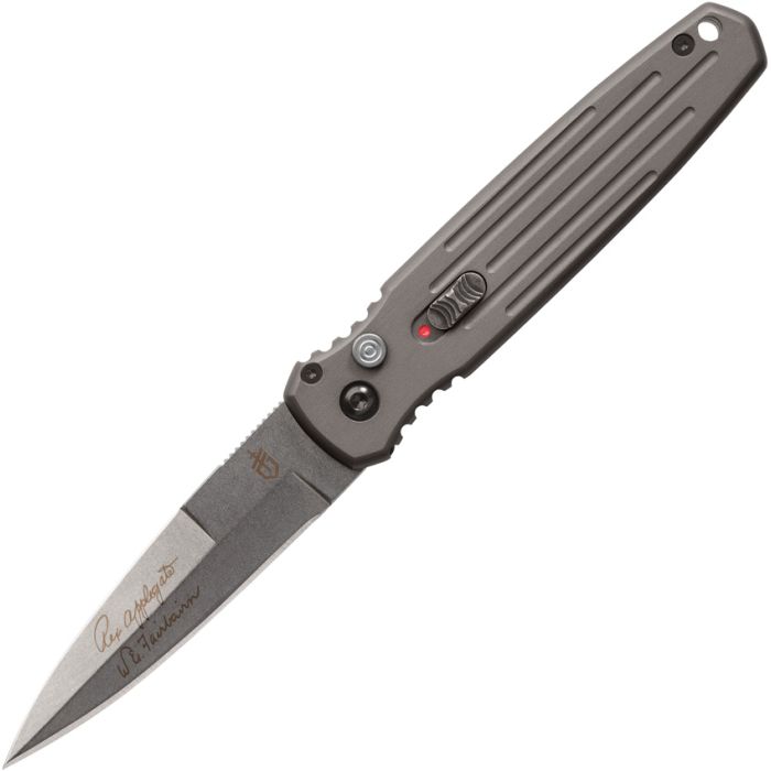 Gerber Covert Button Lock Folding Automatic Knife 3.63" CPM S30V Steel Blade Aluminum Handle 1307 -Gerber - Survivor Hand Precision Knives & Outdoor Gear Store