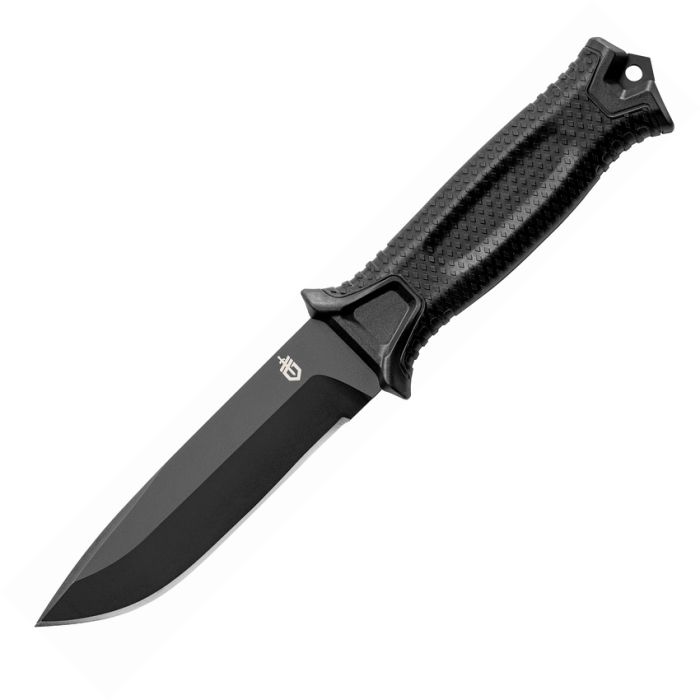 Gerber Strongarm Fixed Knife 4.87" Stainless Steel Blade Black Glass Filled Nylon/Rubber Handle 1038 -Gerber - Survivor Hand Precision Knives & Outdoor Gear Store