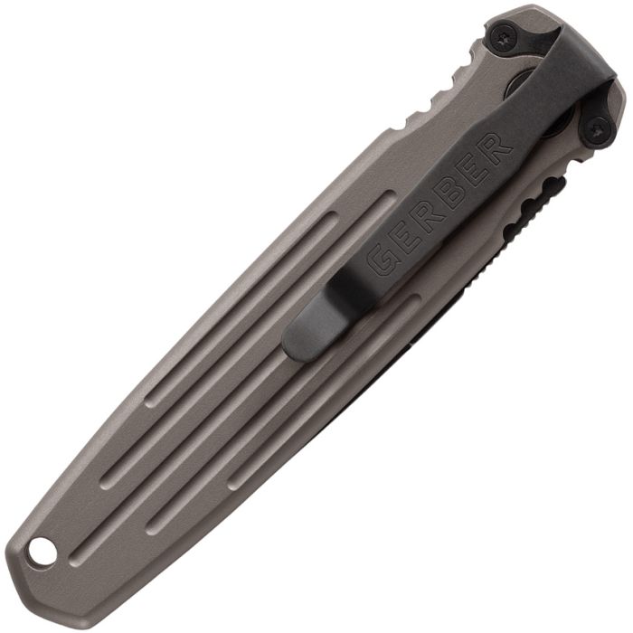 Gerber Covert Button Lock Folding Automatic Knife 3.63" CPM S30V Steel Blade Aluminum Handle 1307 -Gerber - Survivor Hand Precision Knives & Outdoor Gear Store