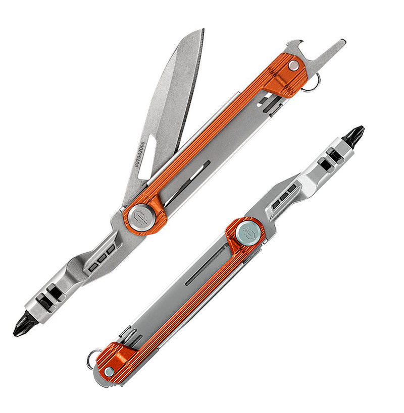 Gerber Armbar Slim Drive Multi Tool With 2.5" Locking Blade Orange Aluminum Handle 1730 -Gerber - Survivor Hand Precision Knives & Outdoor Gear Store