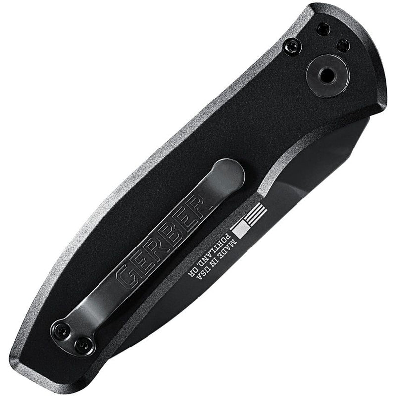 Gerber Empower Folding Automatic Knife 3.25" Part Serrated CPM S30V Steel Blade Aluminum Handle 1636 -Gerber - Survivor Hand Precision Knives & Outdoor Gear Store