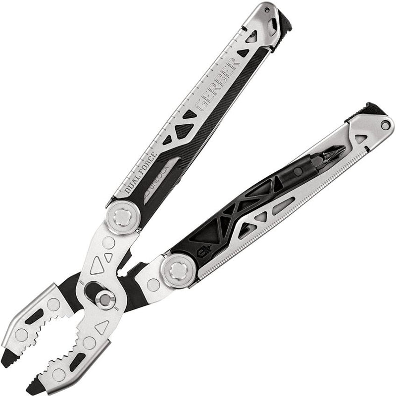 Gerber Dual Force Multi Tool Blunt Nose Layered Construction Jaws With Black Synthetic Sheath 1721 -Gerber - Survivor Hand Precision Knives & Outdoor Gear Store