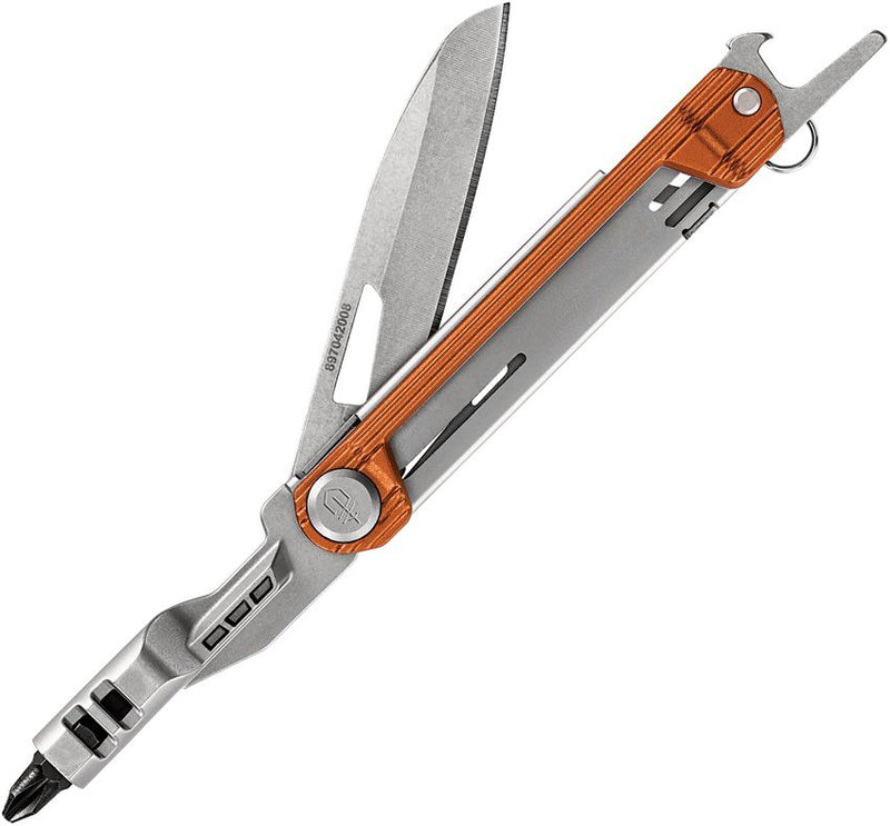 Gerber Armbar Slim Drive Multi Tool With 2.5" Locking Blade Orange Aluminum Handle 1730 -Gerber - Survivor Hand Precision Knives & Outdoor Gear Store