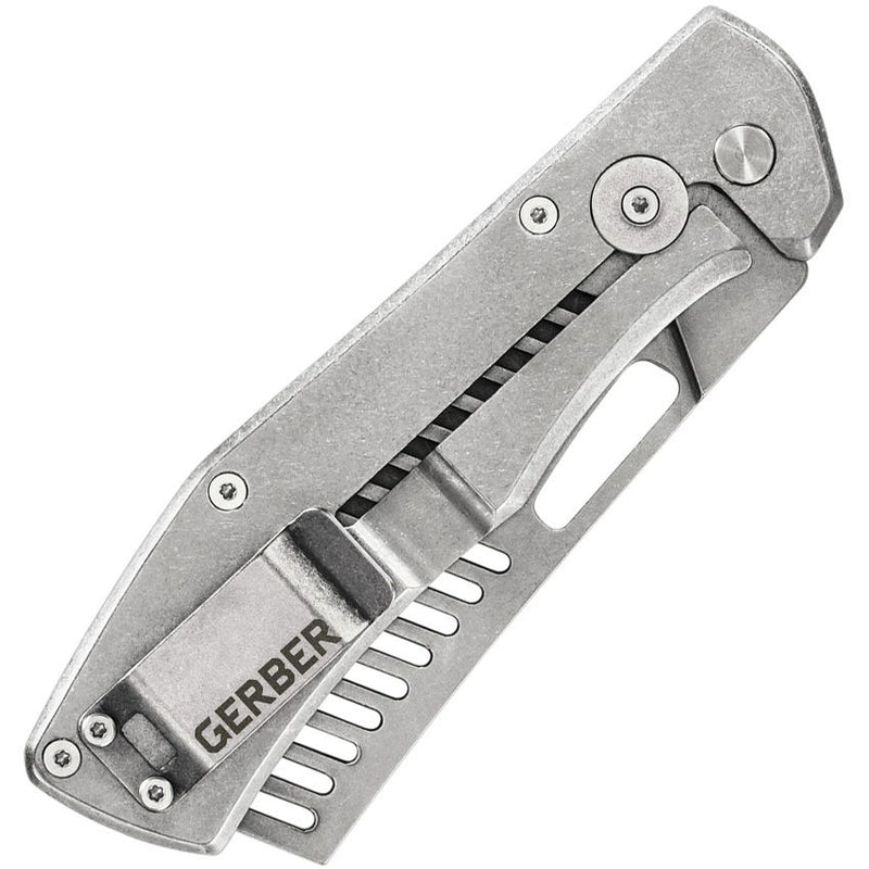 Gerber Flatiron Comb Fldr Textured Aluminum Handle and Sturdy Frame Lock Design 1739 -Gerber - Survivor Hand Precision Knives & Outdoor Gear Store