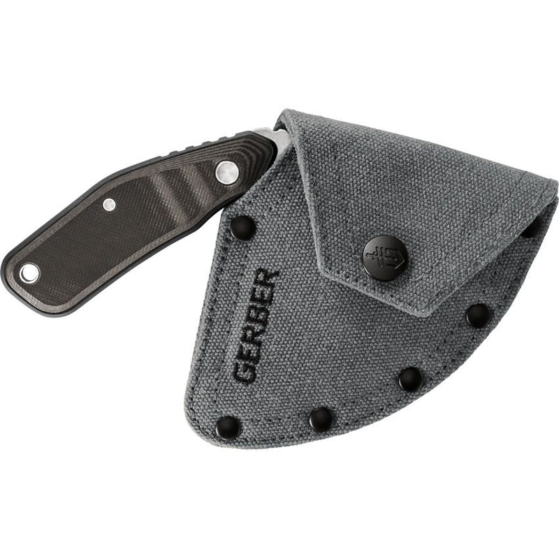 Gerber Downwind Ulu Fixed Knife 4.5" 7Cr17MoV Steel Blade Black And Gray G10 Handle 935 -Gerber - Survivor Hand Precision Knives & Outdoor Gear Store