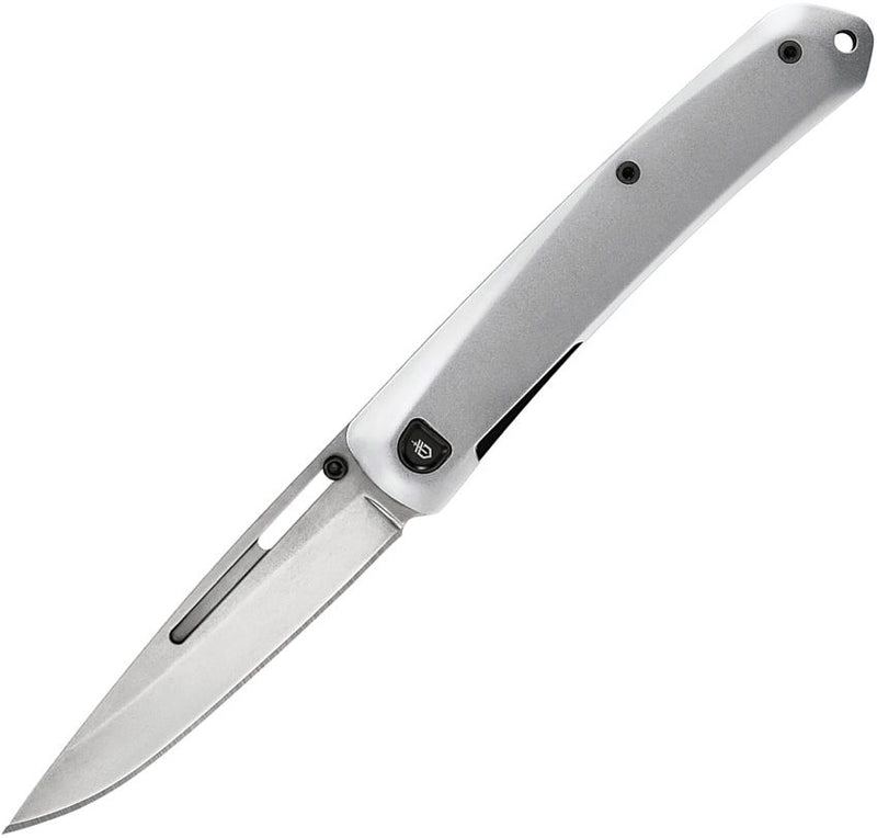 Gerber Affinity Framelock Folding Knife 3.5" 7Cr17MoV Steel Blade Silver Aluminum Handle 056 -Gerber - Survivor Hand Precision Knives & Outdoor Gear Store