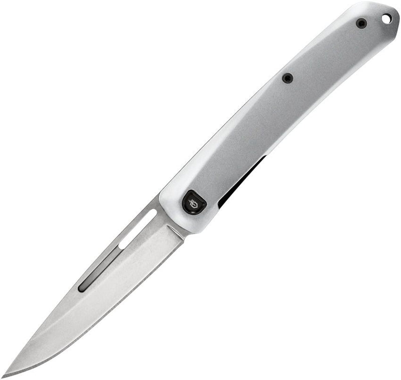 Gerber Affinity Framelock Folding Knife 3.5" 7Cr17MoV Steel Blade Silver Aluminum Handle 059 -Gerber - Survivor Hand Precision Knives & Outdoor Gear Store