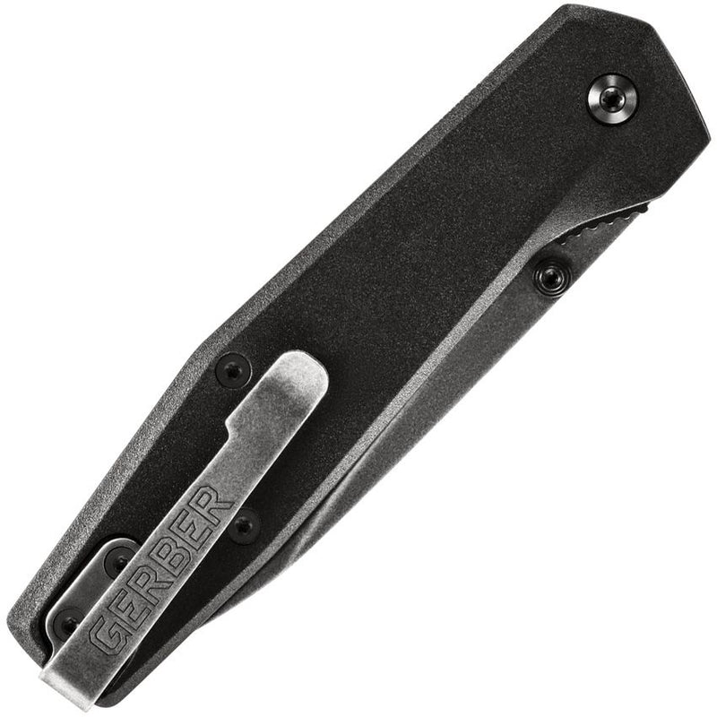 Gerber Fuse Linerlock Folding Knife 3.25" 7Cr17MoV Steel Blade Black Glass Filled Nylon Handle 063 -Gerber - Survivor Hand Precision Knives & Outdoor Gear Store