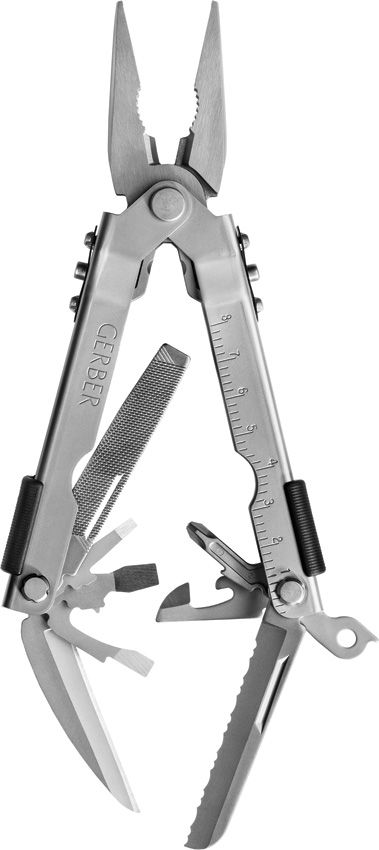 Gerber Multi-Plier 600 6.5" Overall Stainless Steel Handles W/ Black Nylon Belt Sheath 7530 -Gerber - Survivor Hand Precision Knives & Outdoor Gear Store