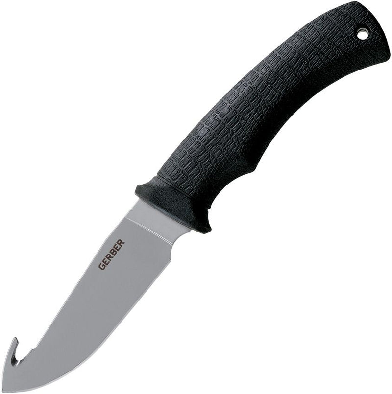 Gerber Gator Fixed Knife 4" 420 Steel Gut Hook Blade Black Glass Filled Nylon Handle 906 -Gerber - Survivor Hand Precision Knives & Outdoor Gear Store