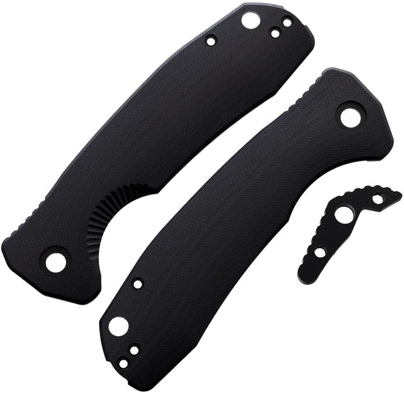 Honey Badger Knives Large Liner Handle Black Set Backspacer And G10 Construction 4015 -Honey Badger Knives - Survivor Hand Precision Knives & Outdoor Gear Store