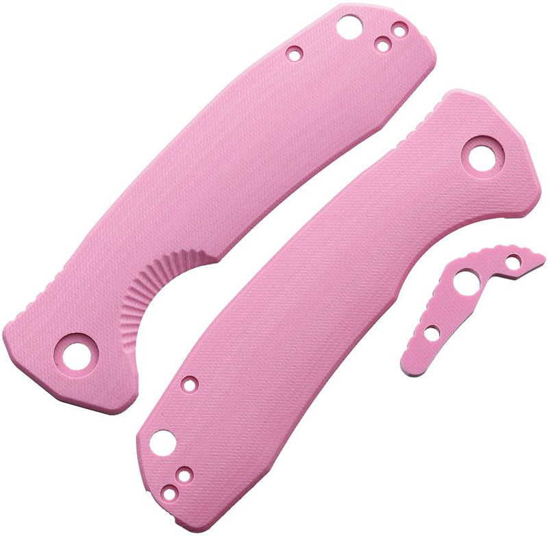 Honey Badger Knives Handle Sets Large Pink G10 Is Only Compatible With Brand 4020 -Honey Badger Knives - Survivor Hand Precision Knives & Outdoor Gear Store