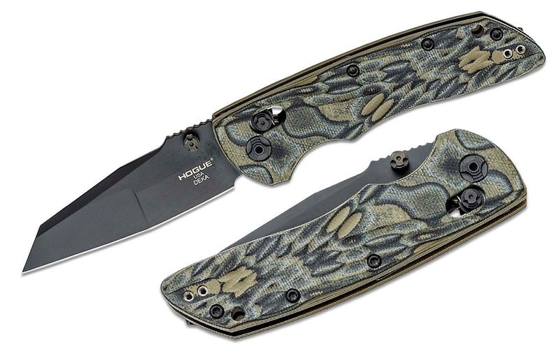 Hogue Deka ABLE Lock Folding Knife 3.25" CPM-20CV Steel Blade G10 G-Mascus Handle 24268 -Hogue - Survivor Hand Precision Knives & Outdoor Gear Store