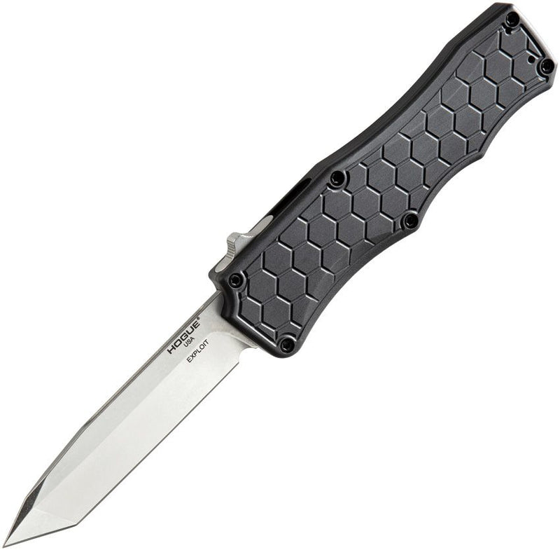 Hogue Exploit Out-The-Front Folding Automatic Knife 3.5" CPM S30V Steel Blade Aluminum Handle 34040 -Hogue - Survivor Hand Precision Knives & Outdoor Gear Store