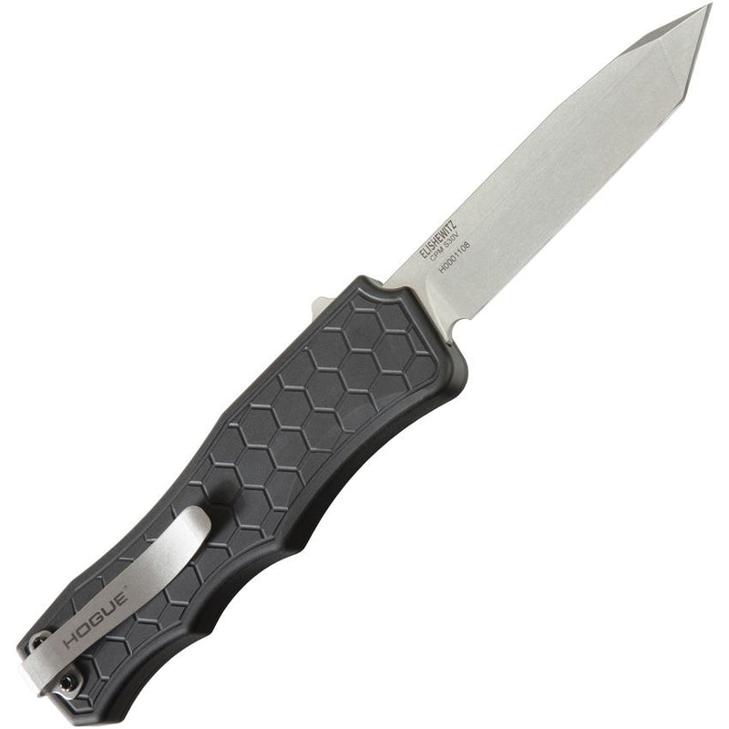 Hogue Exploit Out-The-Front Folding Automatic Knife 3.5" CPM S30V Steel Blade Aluminum Handle 34040 -Hogue - Survivor Hand Precision Knives & Outdoor Gear Store