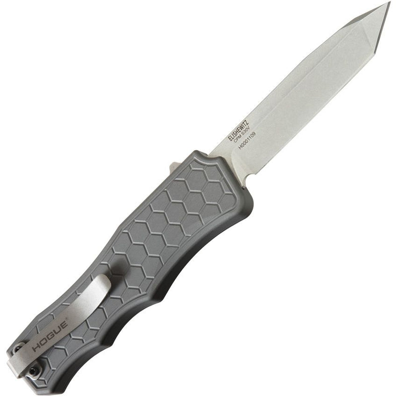 Hogue Exploit Out-The-Front Folding Automatic Knife 3.5" CPM S30V Steel Blade Aluminum Handle 34042 -Hogue - Survivor Hand Precision Knives & Outdoor Gear Store