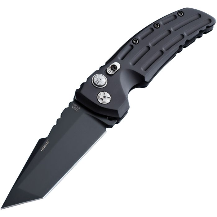 Hogue Ex-A01 Button Lock Folding Automatic Knife 3.5" 154CM Steel Blade Aluminum Handle 34120 -Hogue - Survivor Hand Precision Knives & Outdoor Gear Store