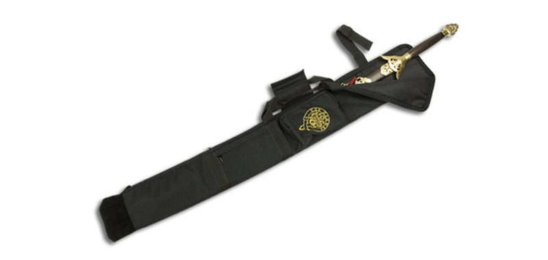 CAS Hanwei Sword Bag Leather Bottom Nylon Construction Dimensions: 45.63" x 5.5" 2280 -CAS Hanwei - Survivor Hand Precision Knives & Outdoor Gear Store