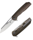 Kansept Knives Shard Folding Knife 3.5" CPM S35VN Steel Blade Titanium Handle 1006A1 -Kansept Knives - Survivor Hand Precision Knives & Outdoor Gear Store