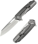 Kansept Knives Shard Folding Knife 3.5" CPM S35VN Steel Blade Titanium/Carbon Fiber Handle 1006L6 -Kansept Knives - Survivor Hand Precision Knives & Outdoor Gear Store