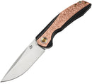 Kansept Accipiter Folding Knife 3.63" S35VN Steel Blade Titanium/Copper Handle 1007A3 -Kansept Knives - Survivor Hand Precision Knives & Outdoor Gear Store