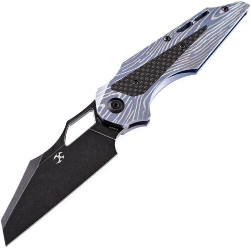 Kansept Knives Genesis Folding Knife 3.5" CPM S35VN Steel Blade Titanium/Carbon Fiber Handle 1010A4 -Kansept Knives - Survivor Hand Precision Knives & Outdoor Gear Store