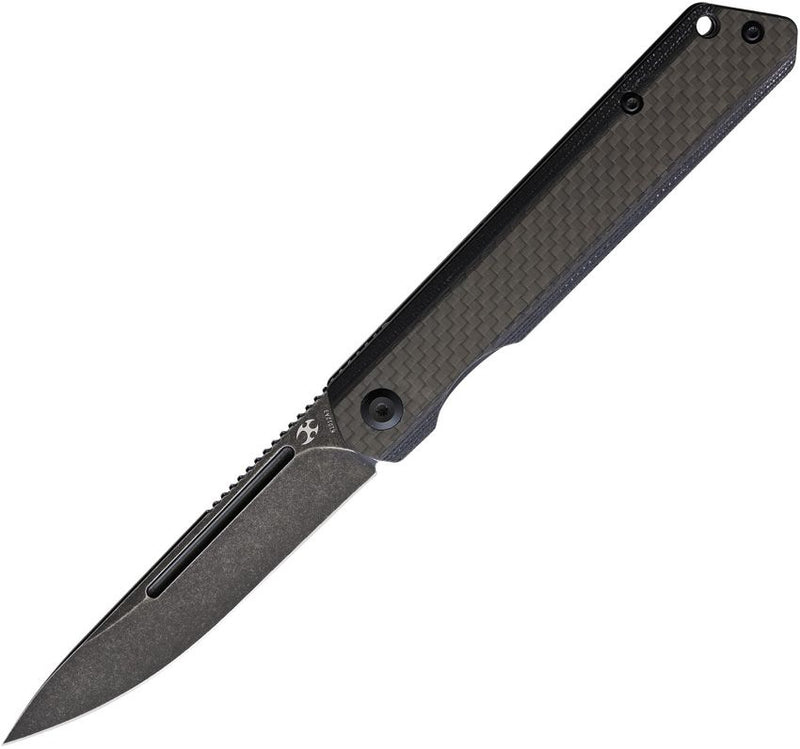 Kansept Knives Folding Knife 3.5" CPM-S35VN Steel Blade G10/Carbon Fiber Handle 1012A3 -Kansept Knives - Survivor Hand Precision Knives & Outdoor Gear Store