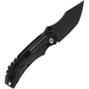 Kansept Knives Pelican EDC Folding Knife 3" S35VN Steel Blade Black Titanium Handle 1018A2 -Kansept Knives - Survivor Hand Precision Knives & Outdoor Gear Store