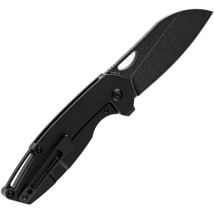 Kansept Knives Model 6 Folding Knife 3.25" Bohler M390 Steel Blade Black Titanium Handle 1022A3 -Kansept Knives - Survivor Hand Precision Knives & Outdoor Gear Store