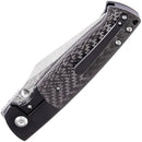 Kansept Knives Shikari Folding Knife 4.25" Damascus Steel Blade Titanium/Carbon Fiber Handle 1027A4 -Kansept Knives - Survivor Hand Precision Knives & Outdoor Gear Store