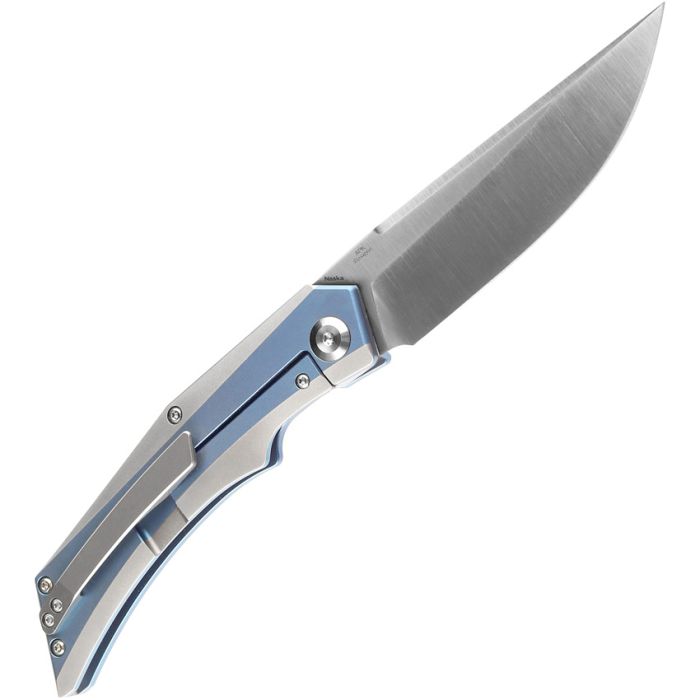 Kansept Knives Naska Frame Folding Knife 3.75" CPM S35VN Steel Blade Titanium Handle 1035A3 -Kansept Knives - Survivor Hand Precision Knives & Outdoor Gear Store