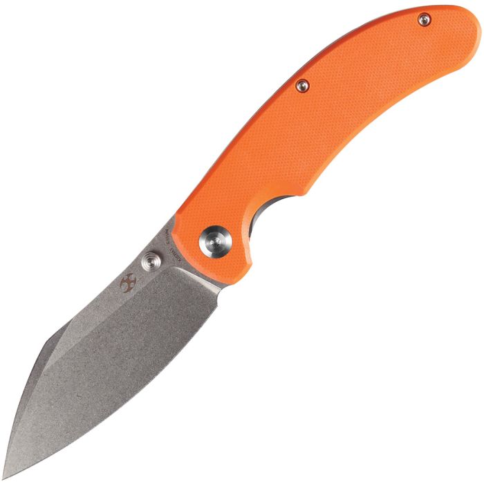 Kansept Knives Nesstreet Folding Knife 3.5" CPM S35VN Steel Blade Orange G10 Handle 1039A5 -Kansept Knives - Survivor Hand Precision Knives & Outdoor Gear Store