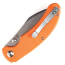 Kansept Knives Nesstreet Folding Knife 3.5" CPM S35VN Steel Blade Orange G10 Handle 1039A5 -Kansept Knives - Survivor Hand Precision Knives & Outdoor Gear Store