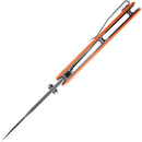 Kansept Knives Nesstreet Folding Knife 3.5" CPM S35VN Steel Blade Orange G10 Handle 1039A5 -Kansept Knives - Survivor Hand Precision Knives & Outdoor Gear Store